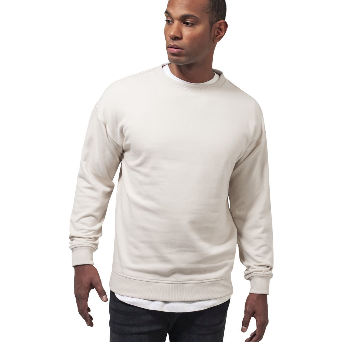 Urban Classics - SWEAT Crewneck sand beige