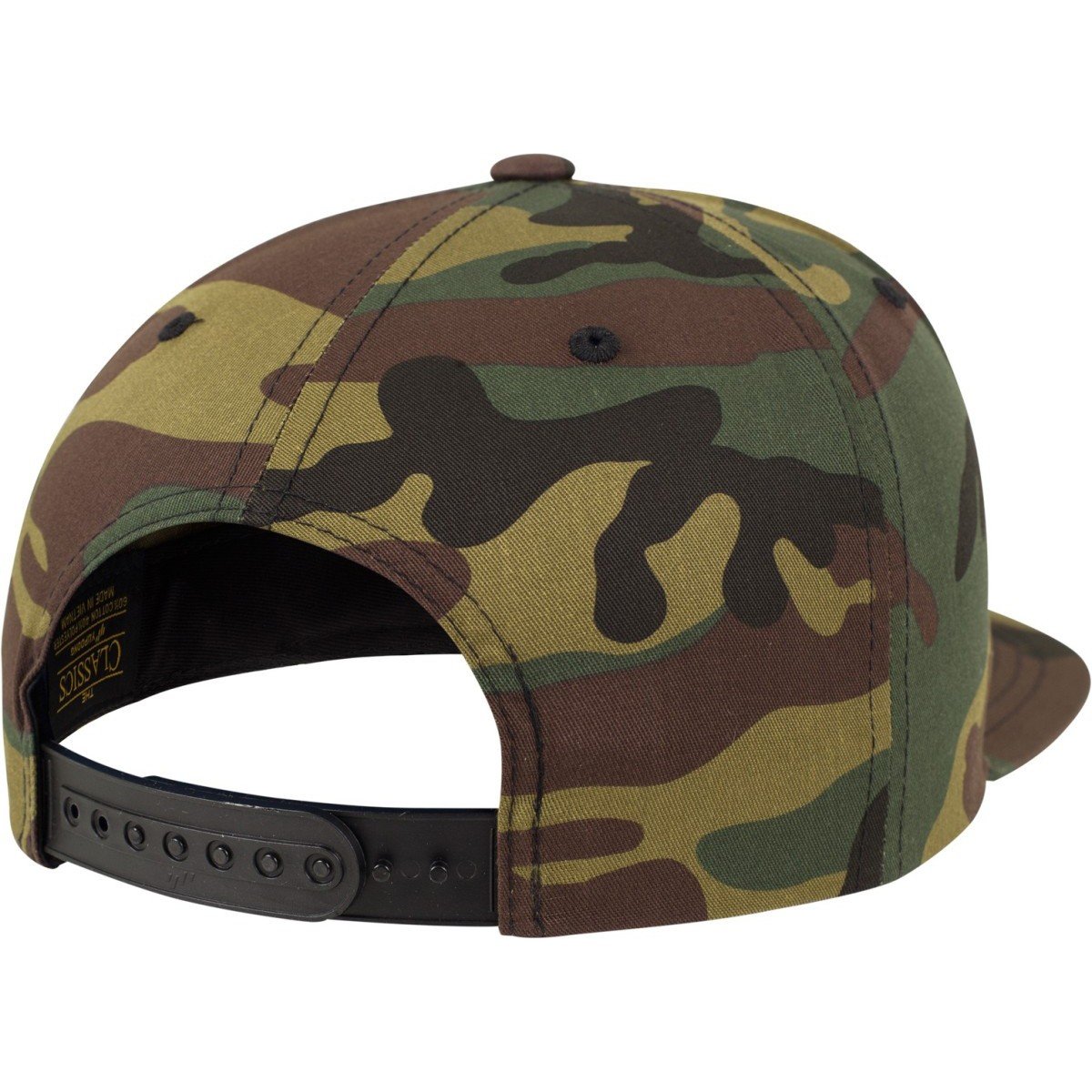 Flexfit Classic Snapback Cap - wood camo
