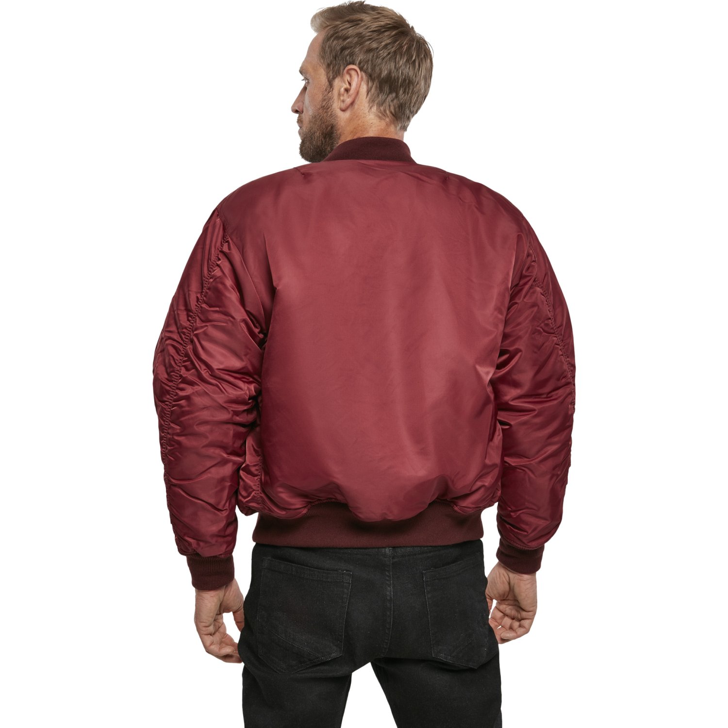 Brandit - MA1 BOMBER Jacket bordeaux