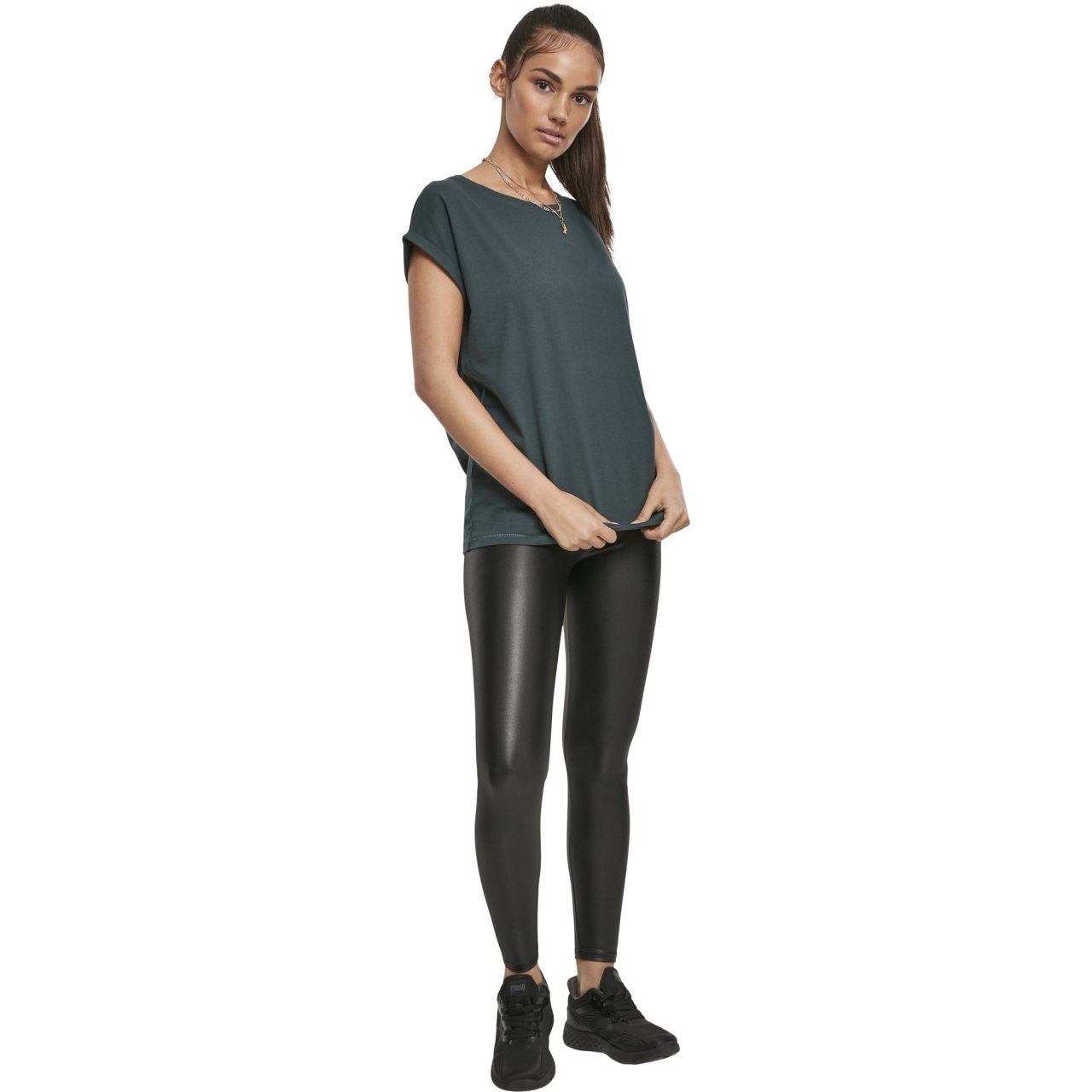 Urban Classics Ladies - EXTENDED SHOULDER Loose Shirt Top