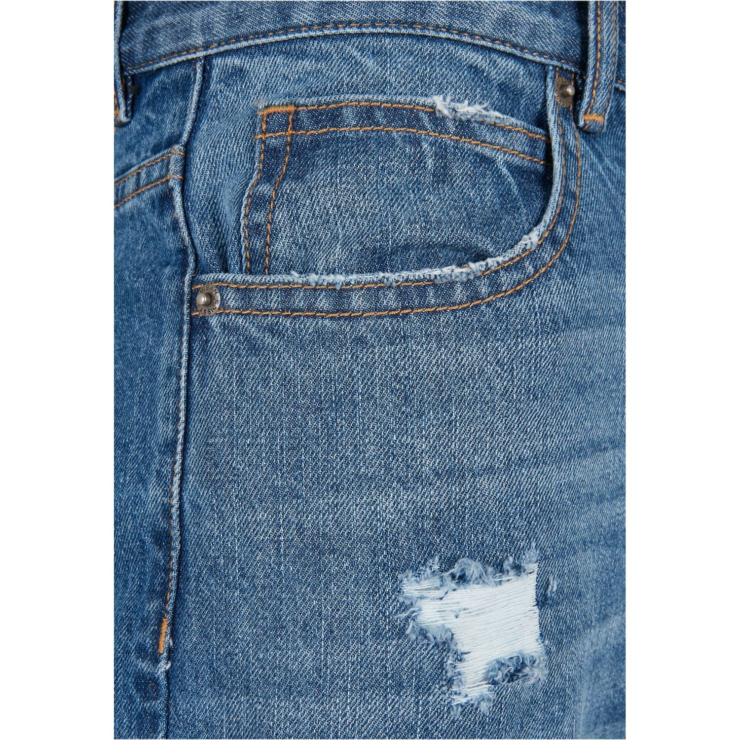 Urban Classics - Distressed Loose-Fit 90s Denim Jeans