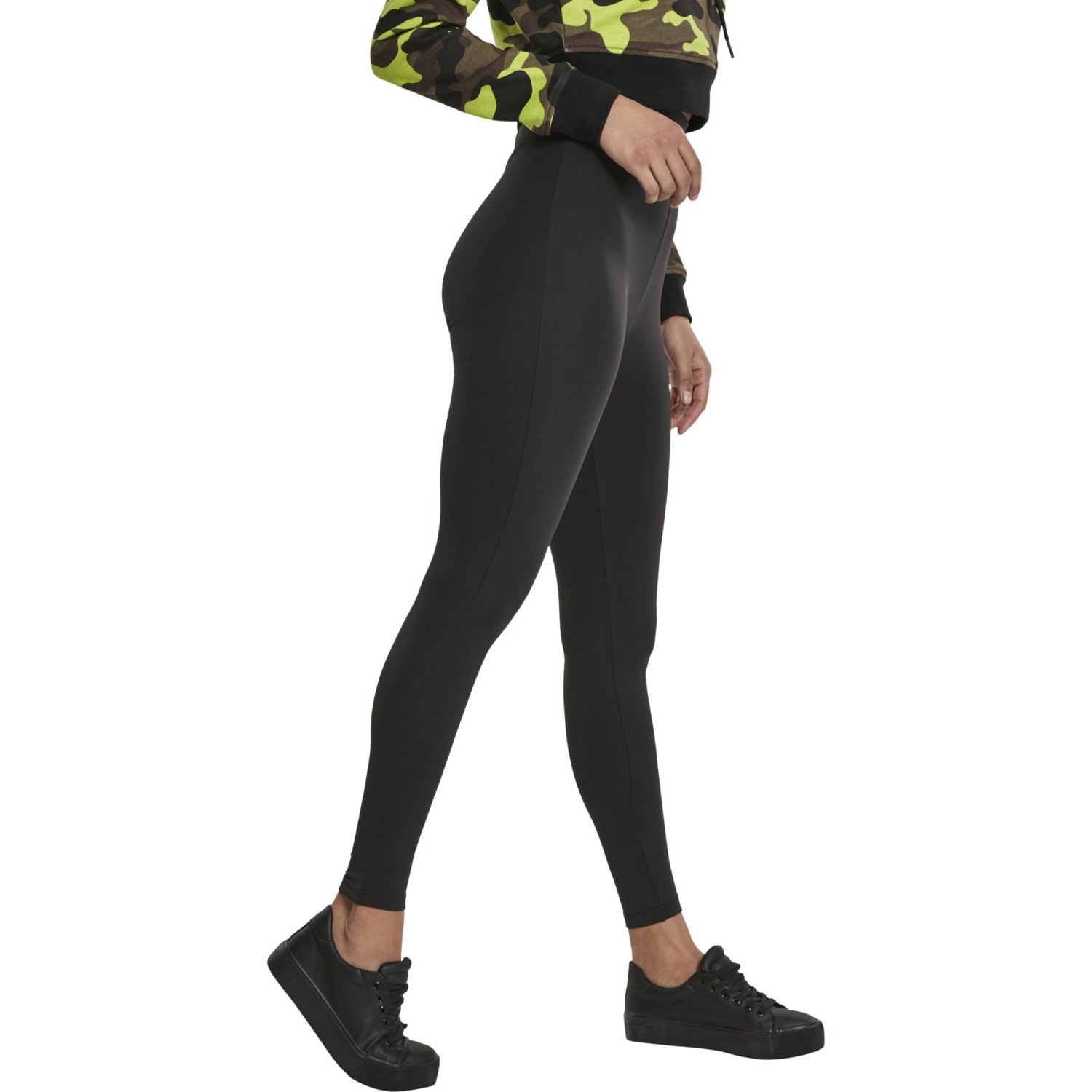 Urban Classics Ladies - High Waist Leggings schwarz