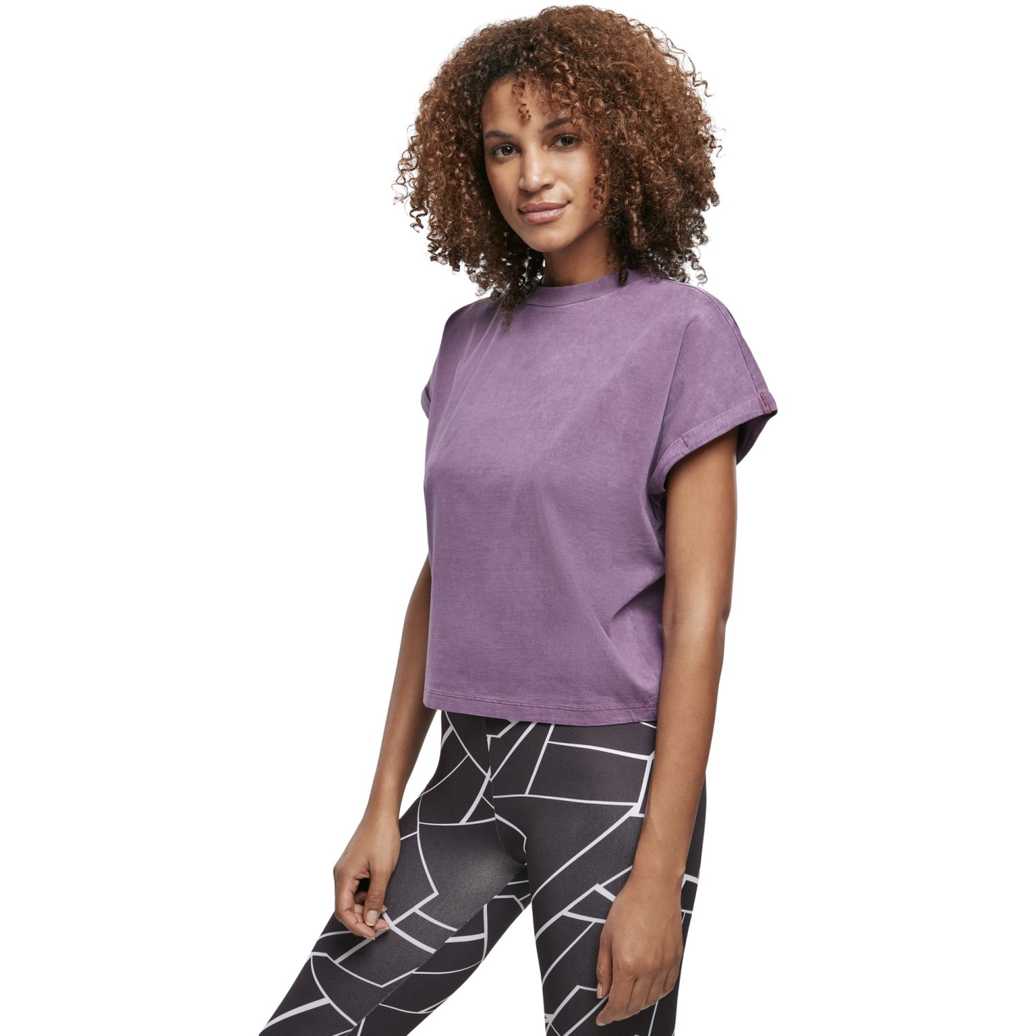 Urban Classics Ladies - Pigment Dye Short Top