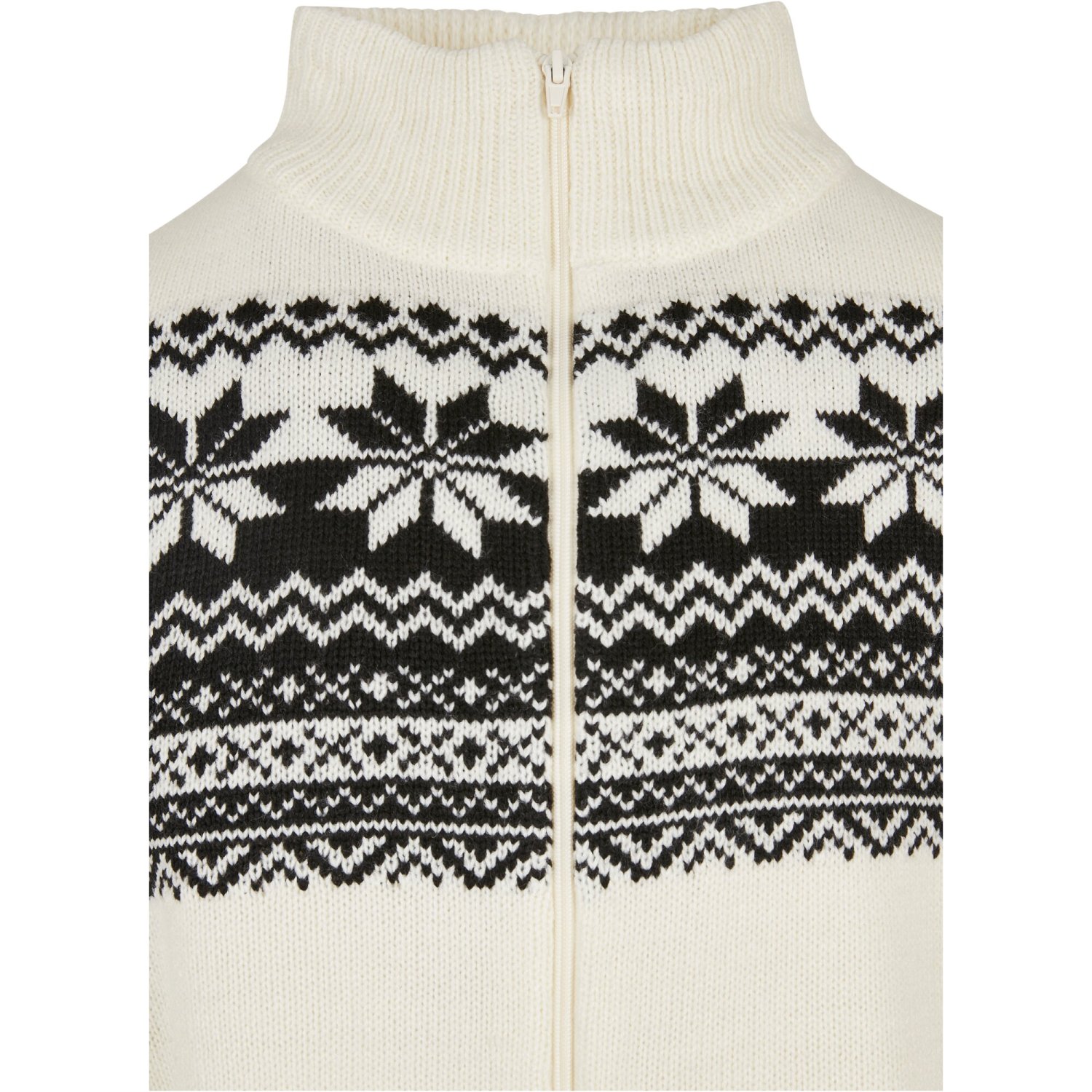 Brandit - Norweger Full Zip Cardigan white