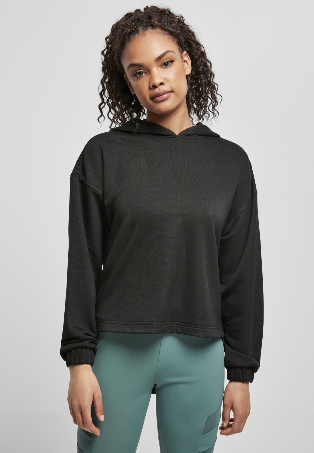 Urban Classics Ladies - Oversized Modal Terry Hoody noir