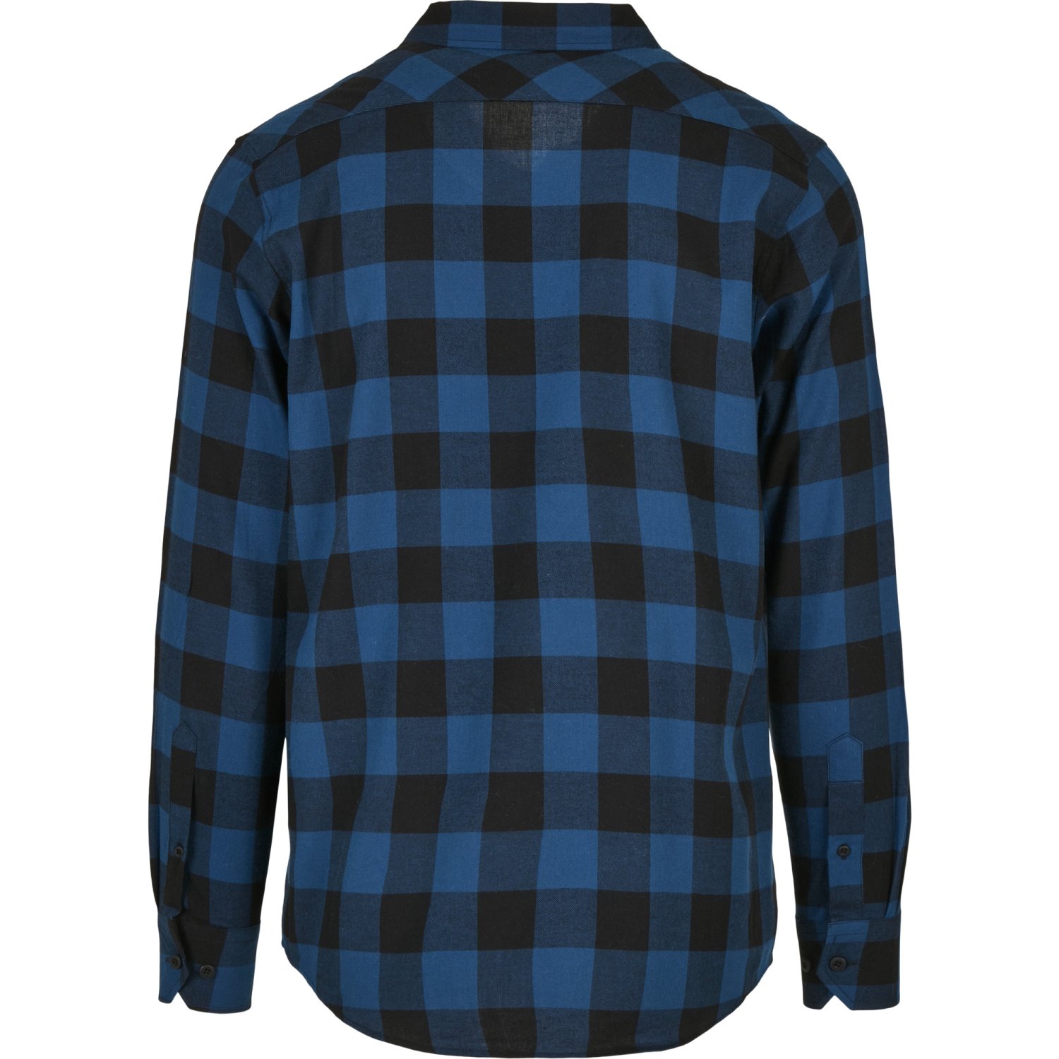 Urban Classics - A Carreaux FLANELL Chemise royal / noir