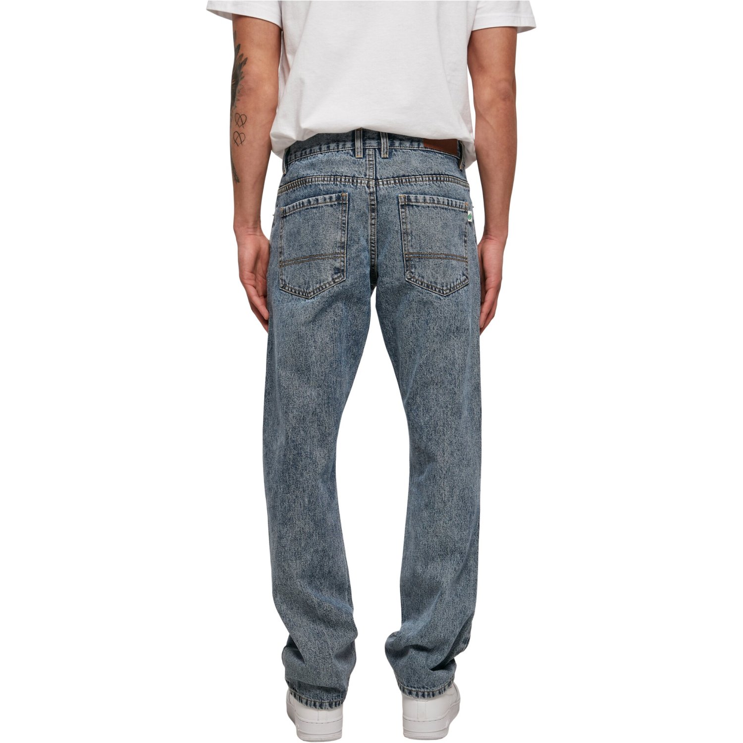 Urban Classics - Organic Straight Leg Denim Jeans washed