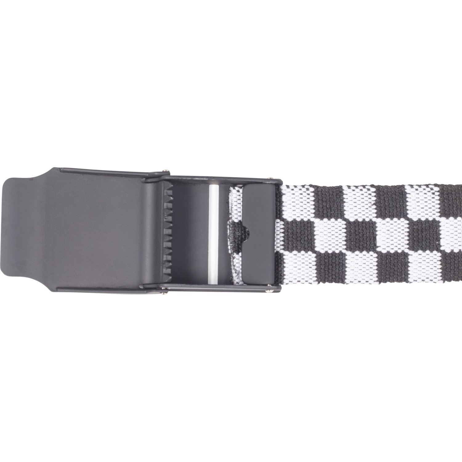 Urban Classics - CANVAS Checkerboard Ceinture noir