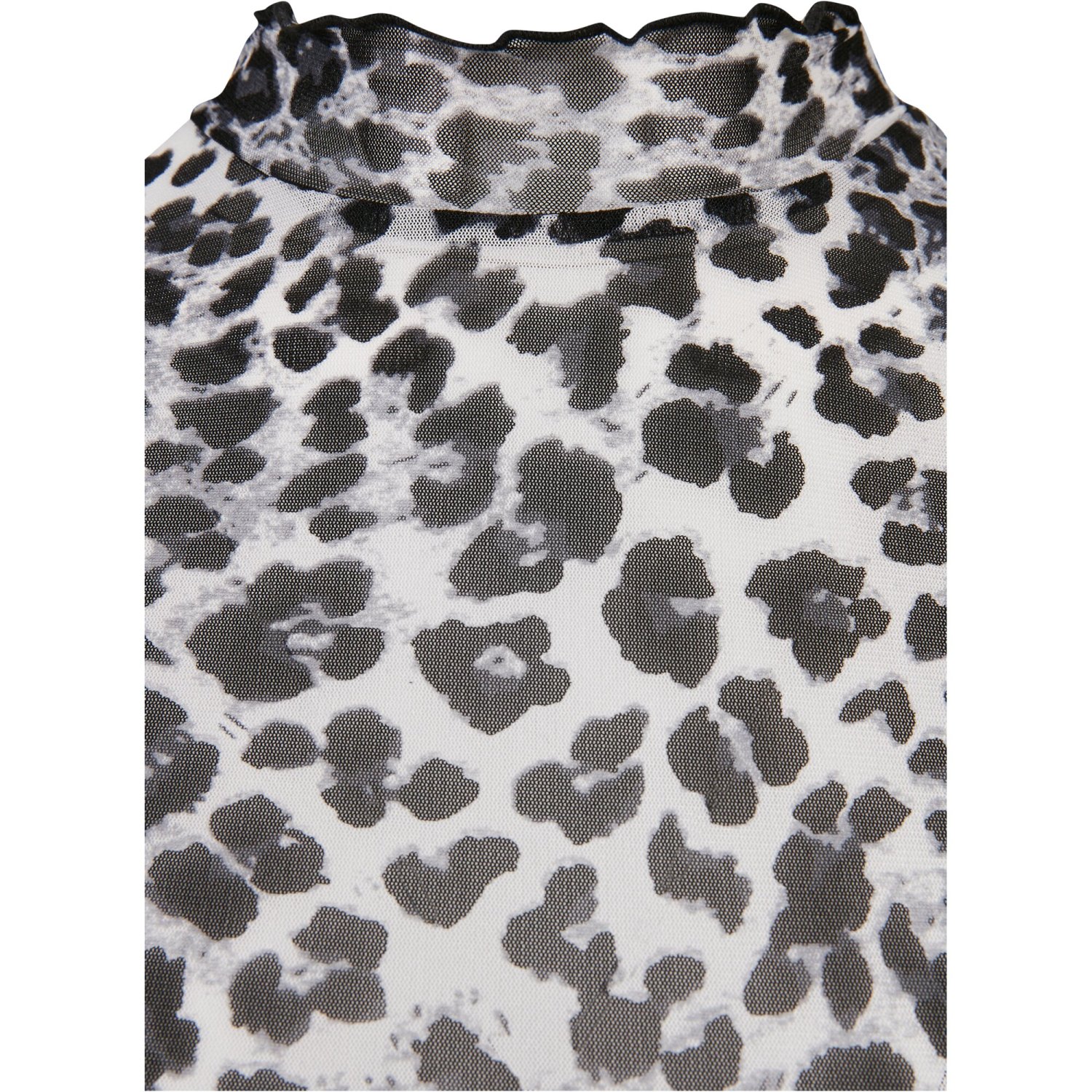 Urban Classics Ladies - Mesh Double Layer Dress snow