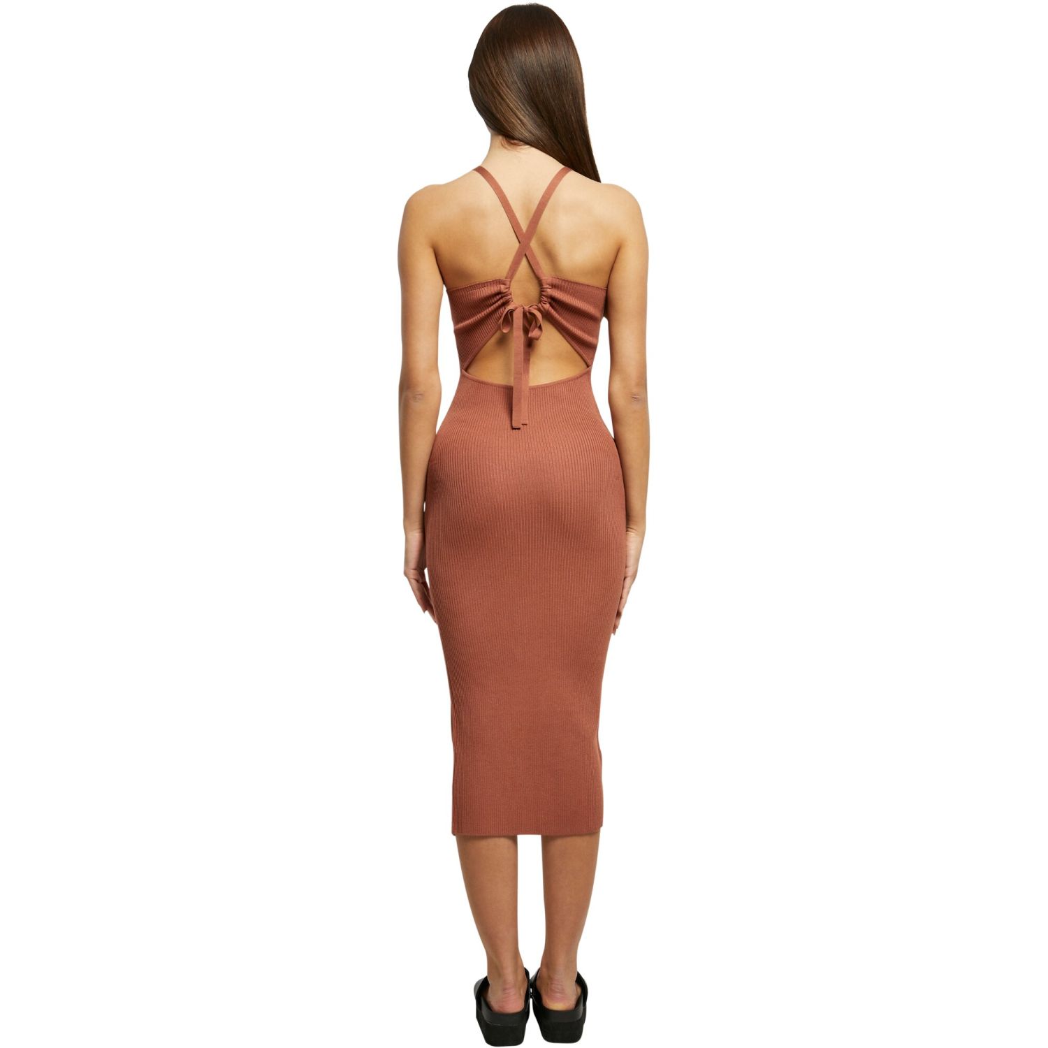 Urban Classics Ladies - Midi Rib Knit Dress