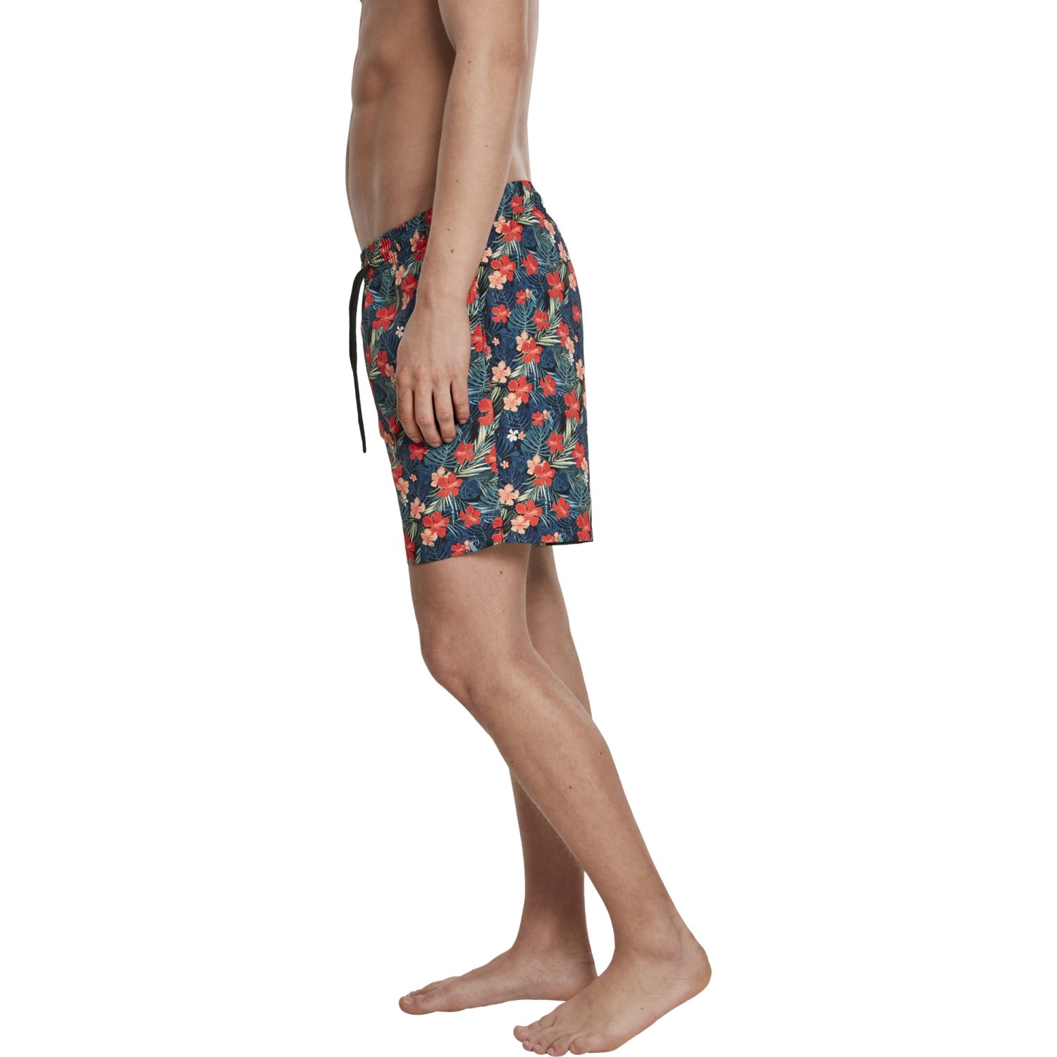 Urban Classics - PATTERN Swim Shorts tropical