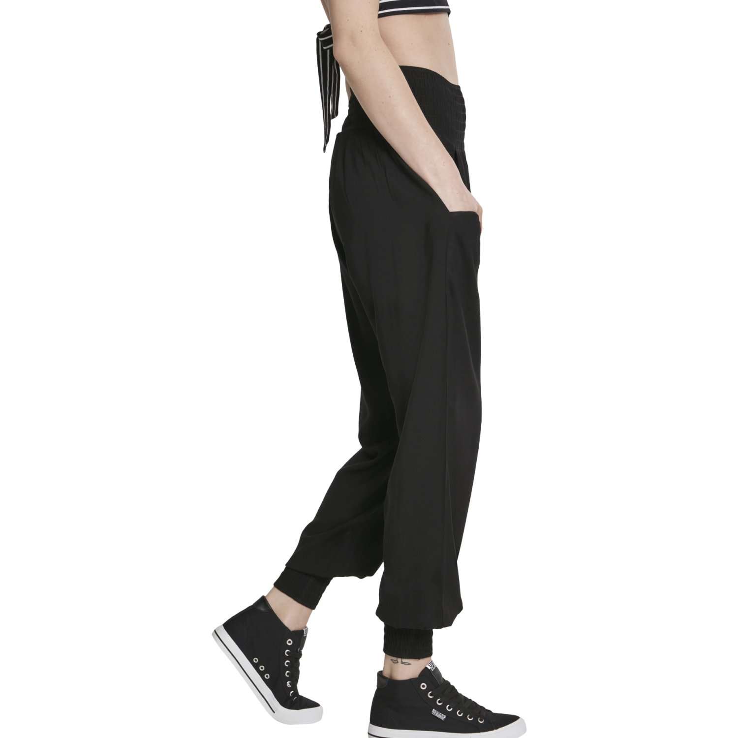 Urban Classics Ladies - Sarong Pants black