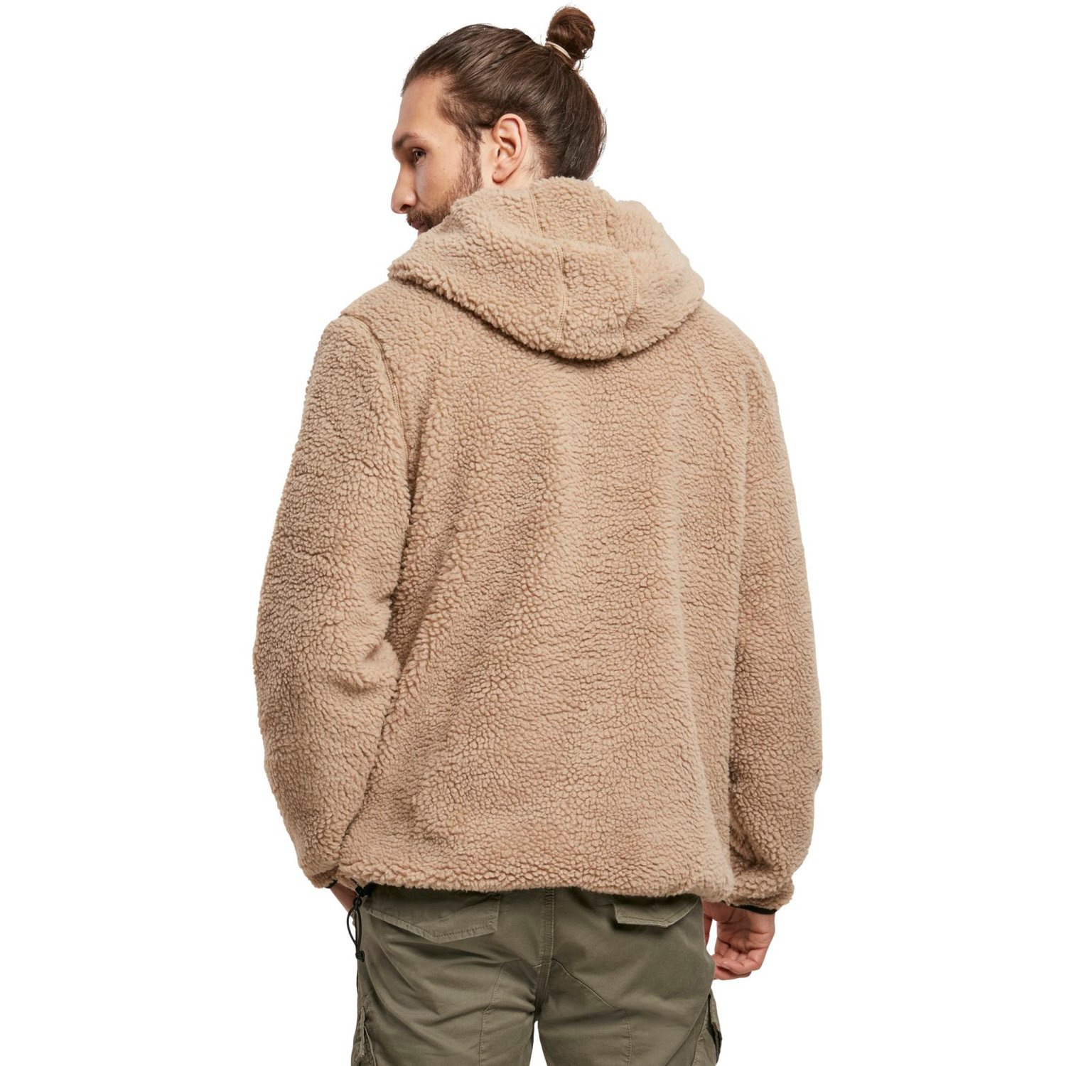 Brandit - Teddyfleece Troyer Worker Sweater camel beige