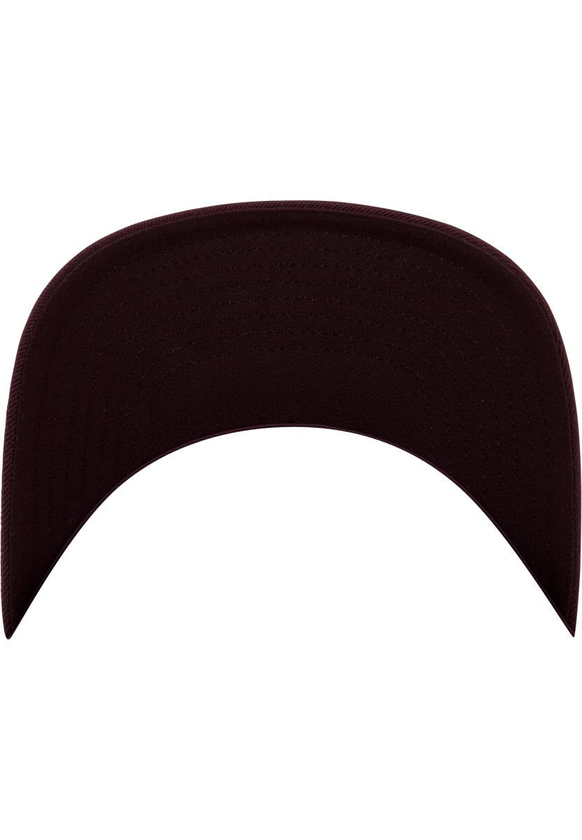 Flexfit Classic 6-Panel Snapback Cap - maroon