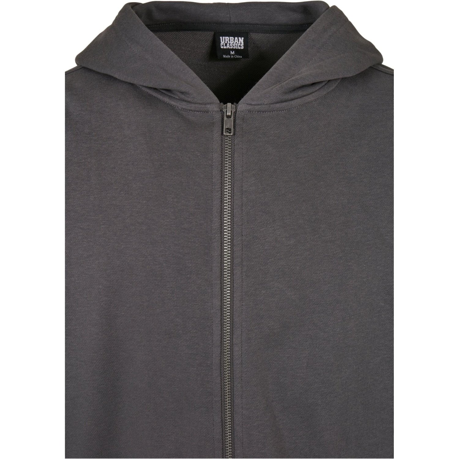 Urban Classics - Organic 90s Zip Hoody darkshadow