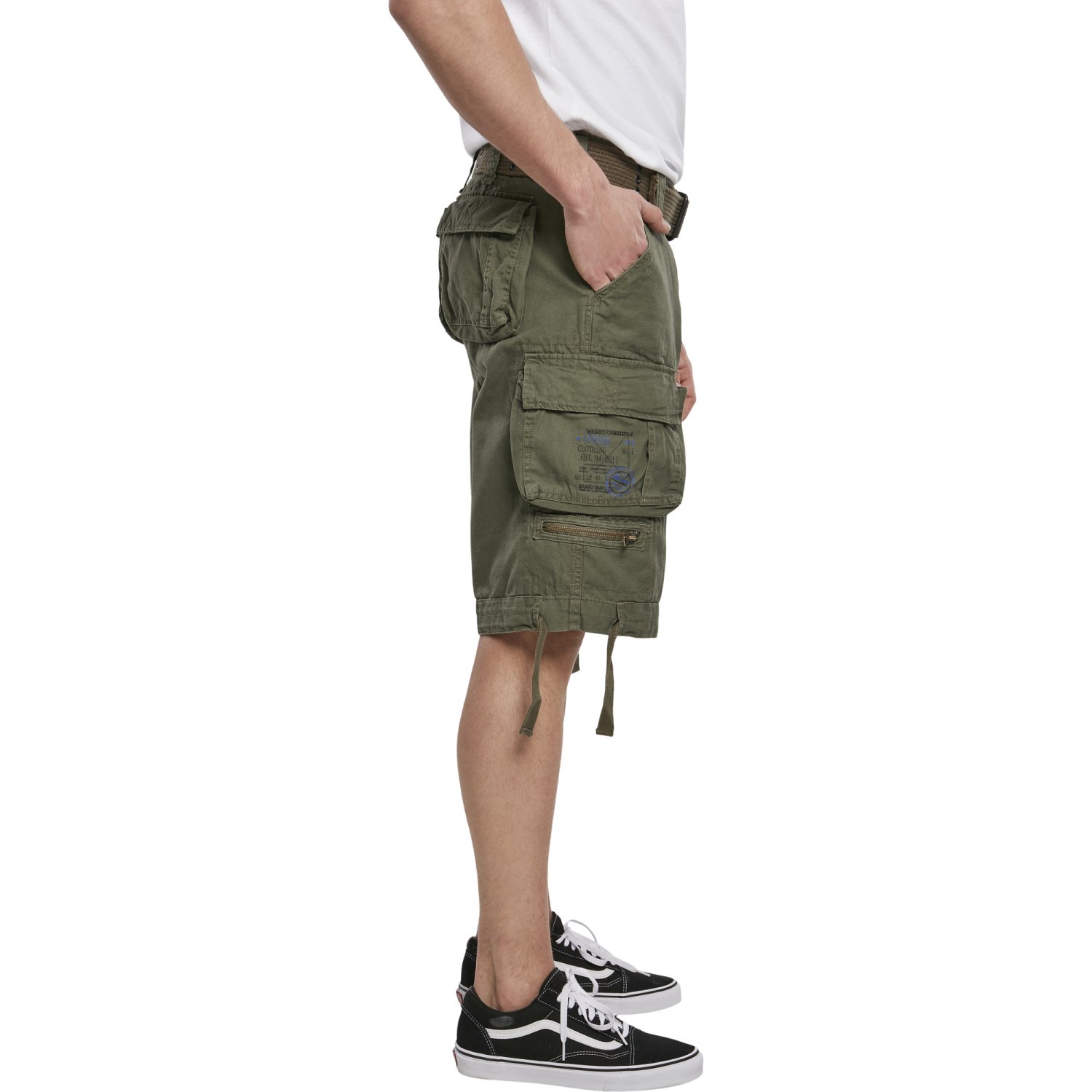 Brandit SAVAGE Vintage Worker Cargo Army Outdoor Shorts