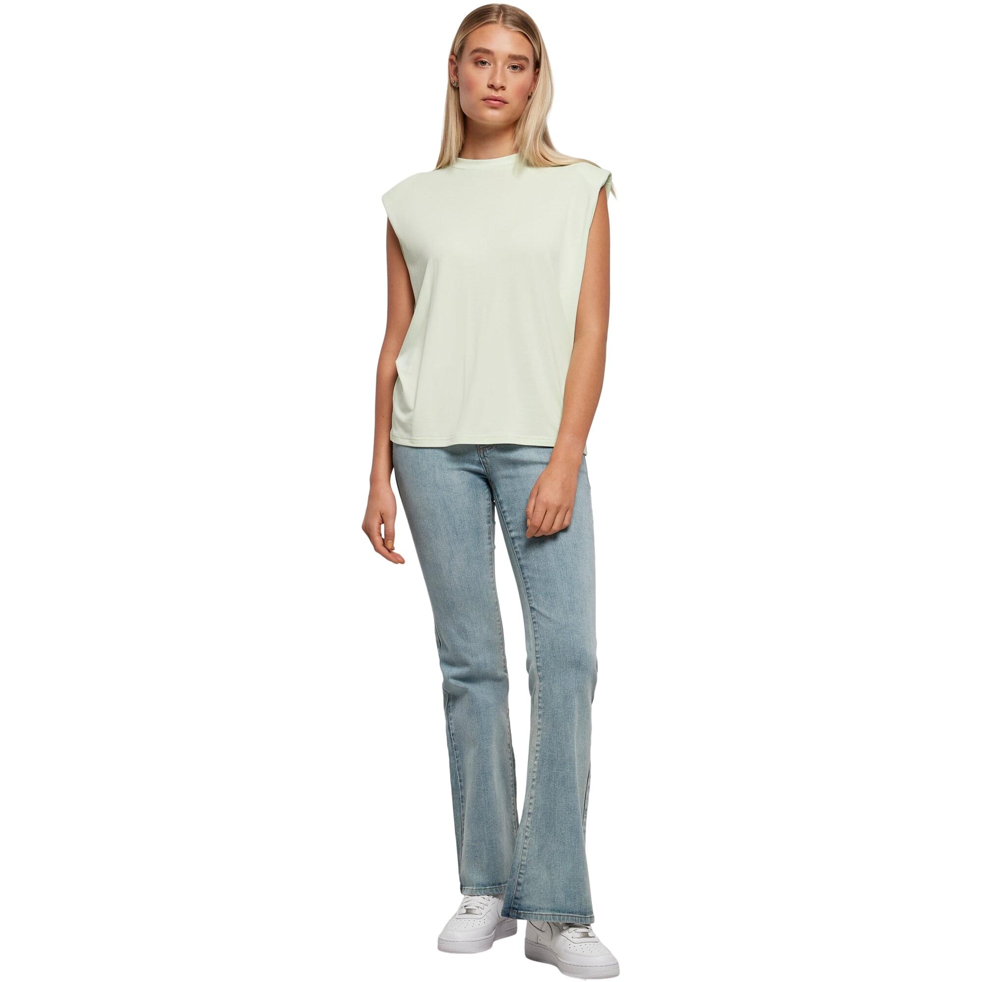 Urban Classics Ladies - Modal Padded Shoulder Shirt