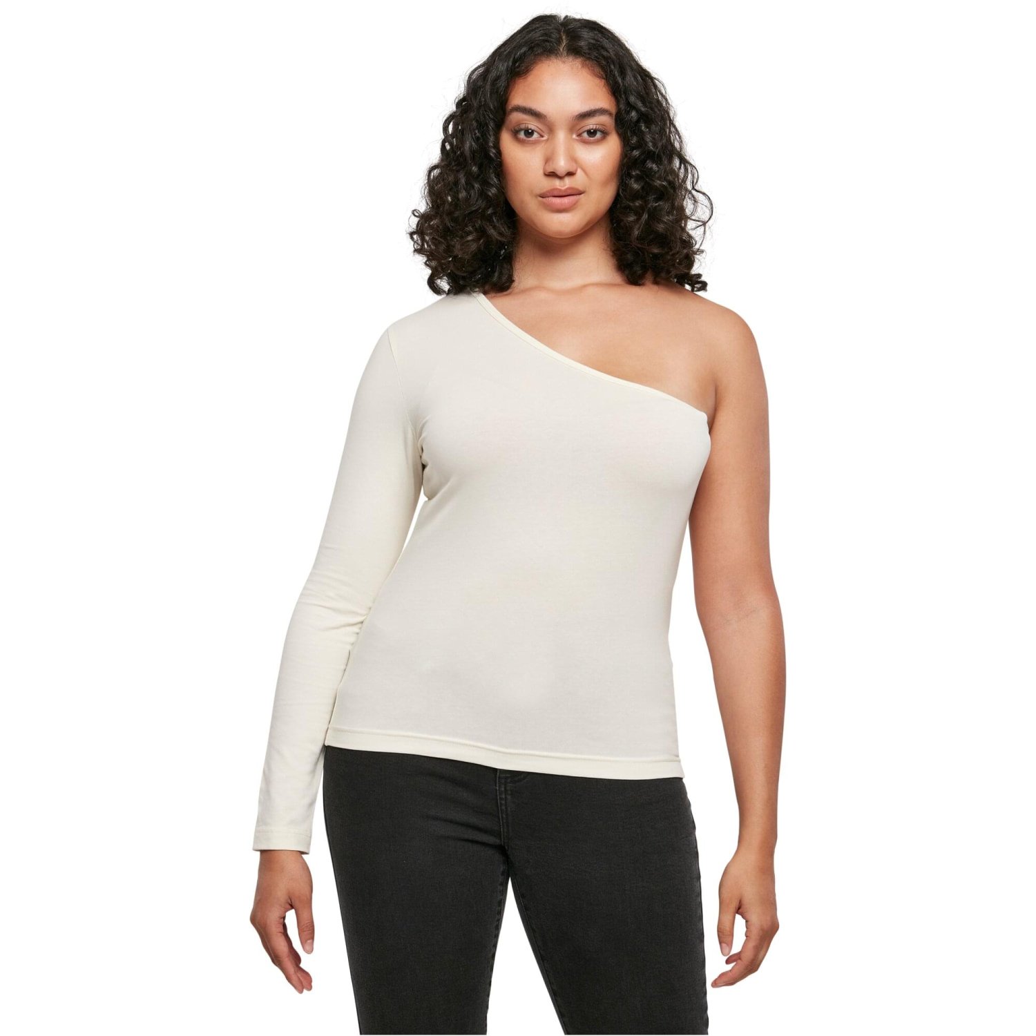 Urban Classics Ladies - One Should Longsleeve sand