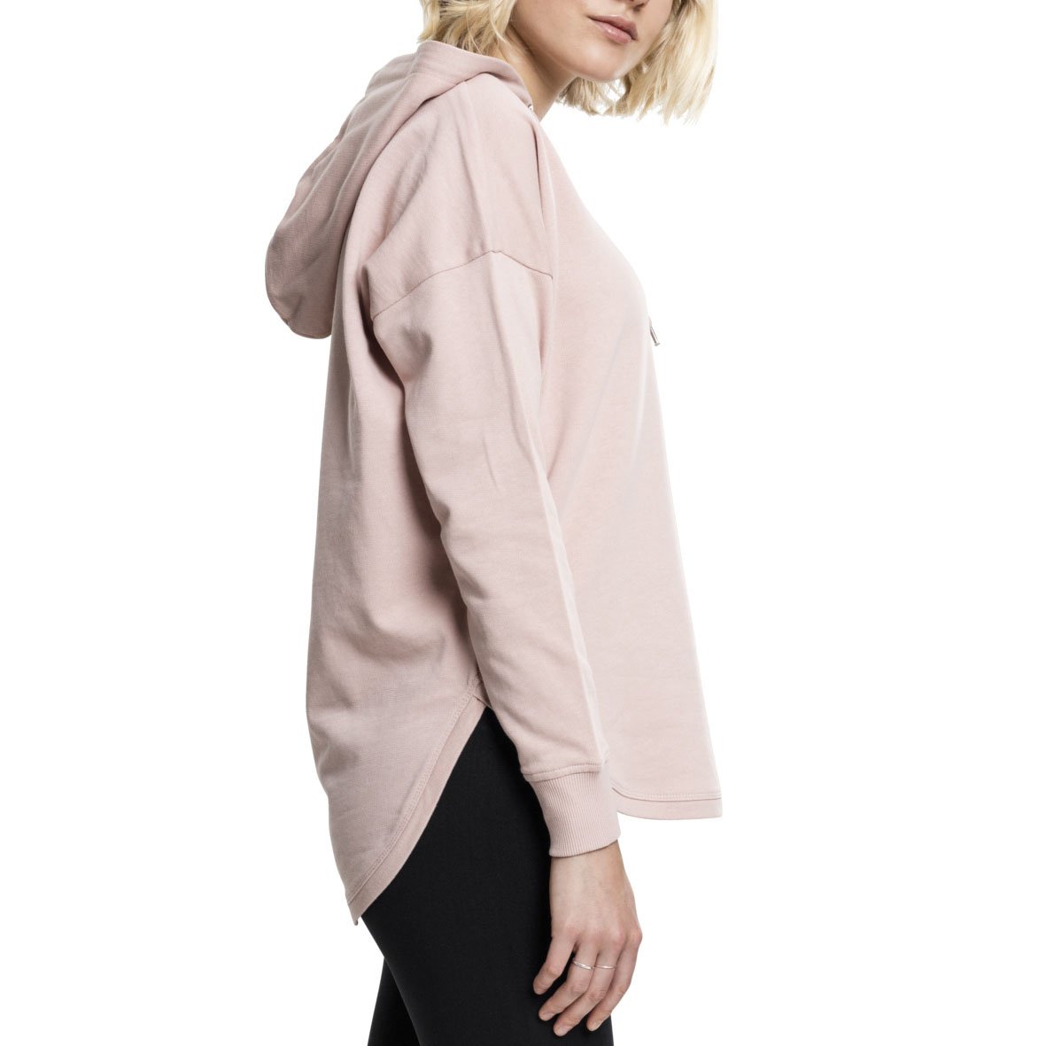 Urban Classics Ladies - OVERSIZED TERRY Hoody rose clair