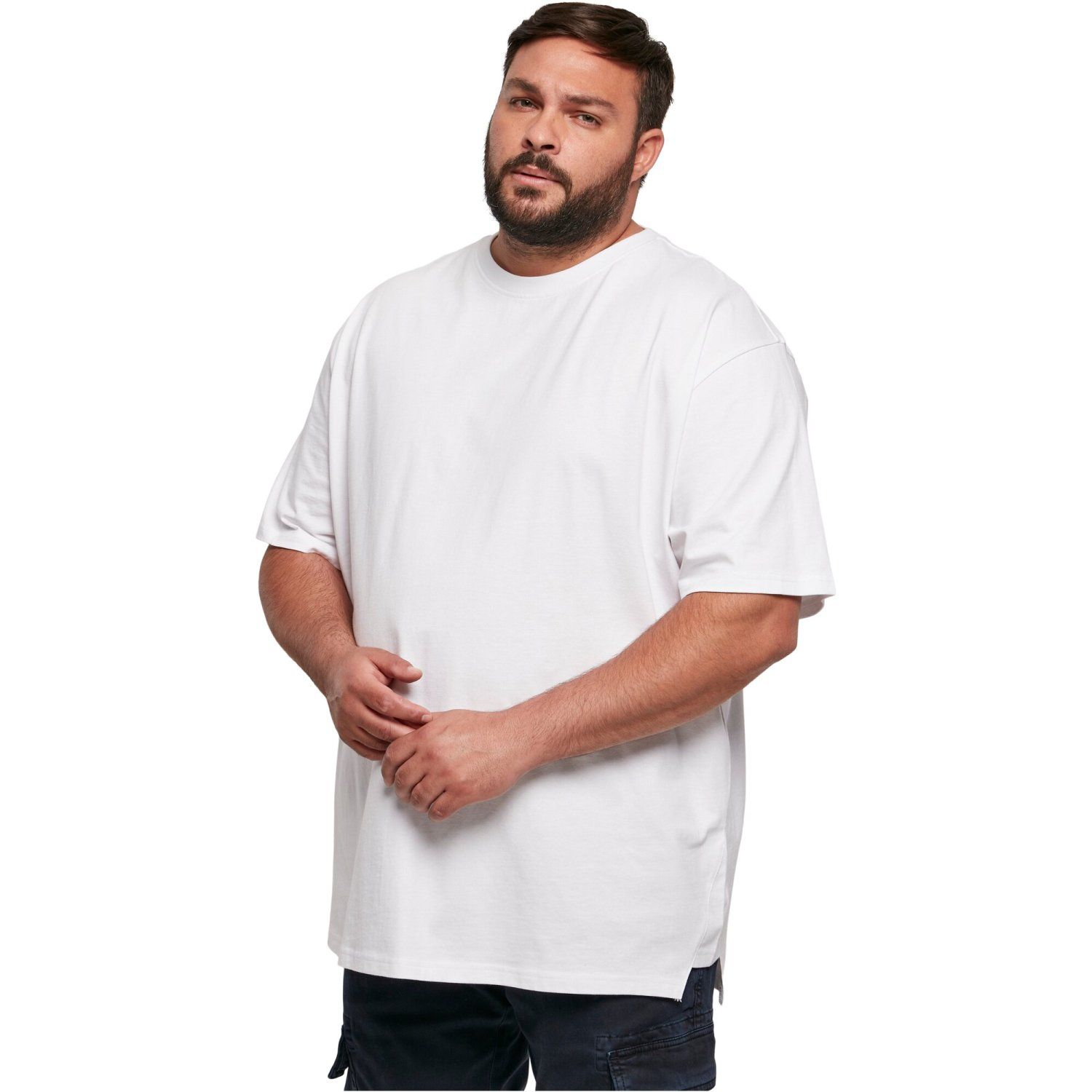 Urban Classics - Oversized Triangle Shirt white