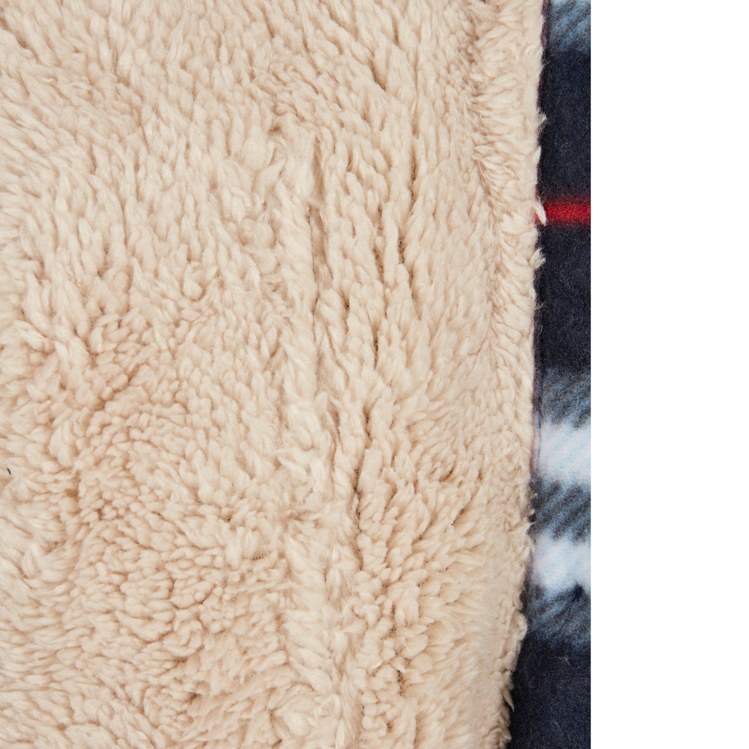 Urban Classics - Hooded Polar Fleece Overshirt navy
