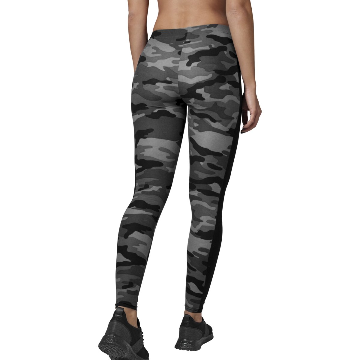Urban Classics Ladies - CAMO Stripe Stretch-Fit Leggings
