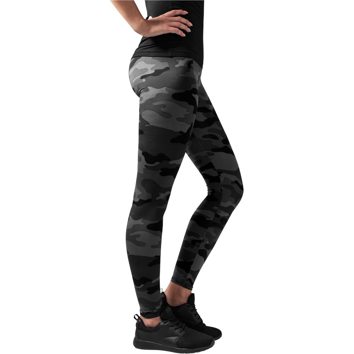 Urban Classics Ladies - CAMO Army Tarn Stretch Leggings