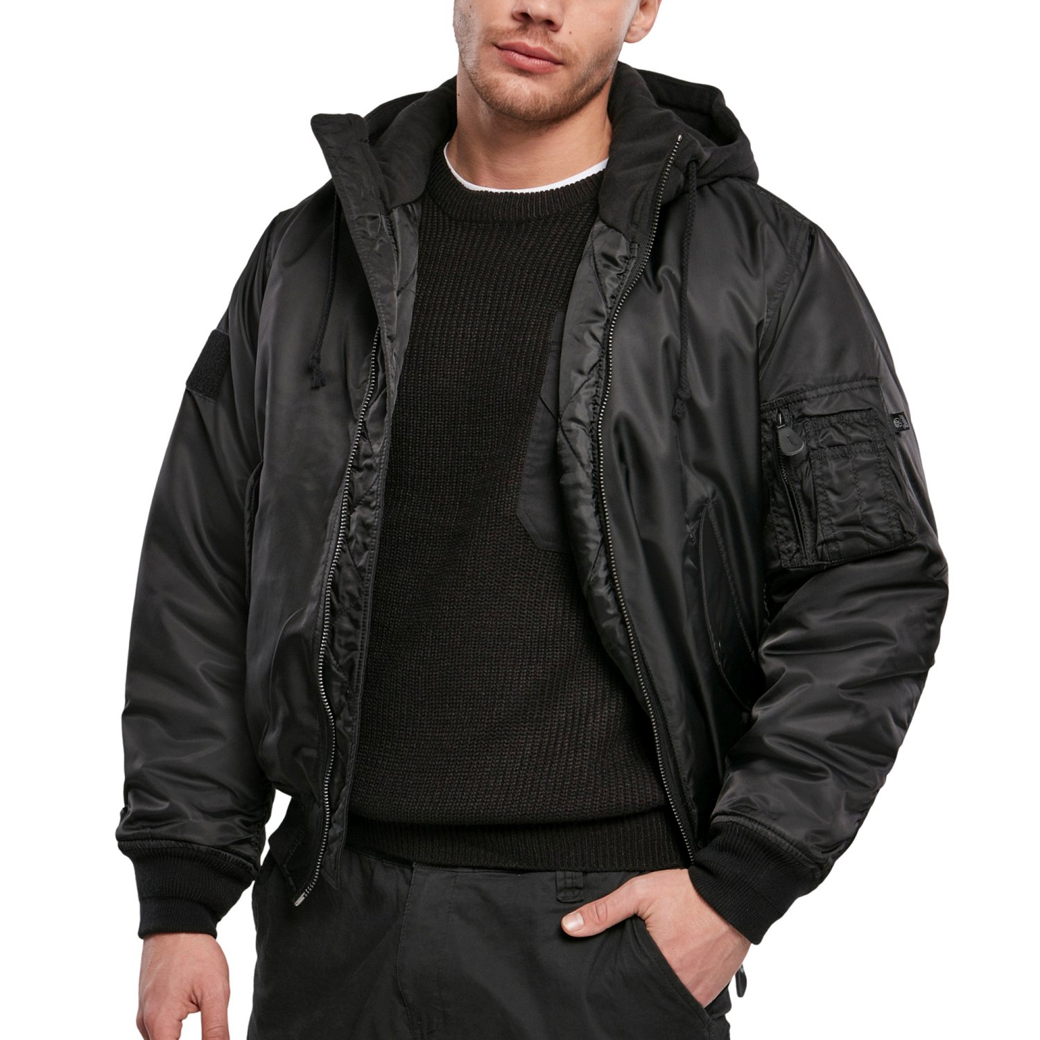 Brandit - MA1 BOMBER Hooded Jacket