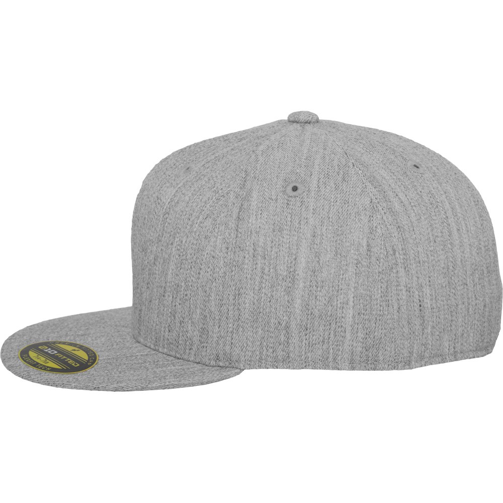 Flexfit Premium 210 Fitted Casquette - heather gris - L/XL