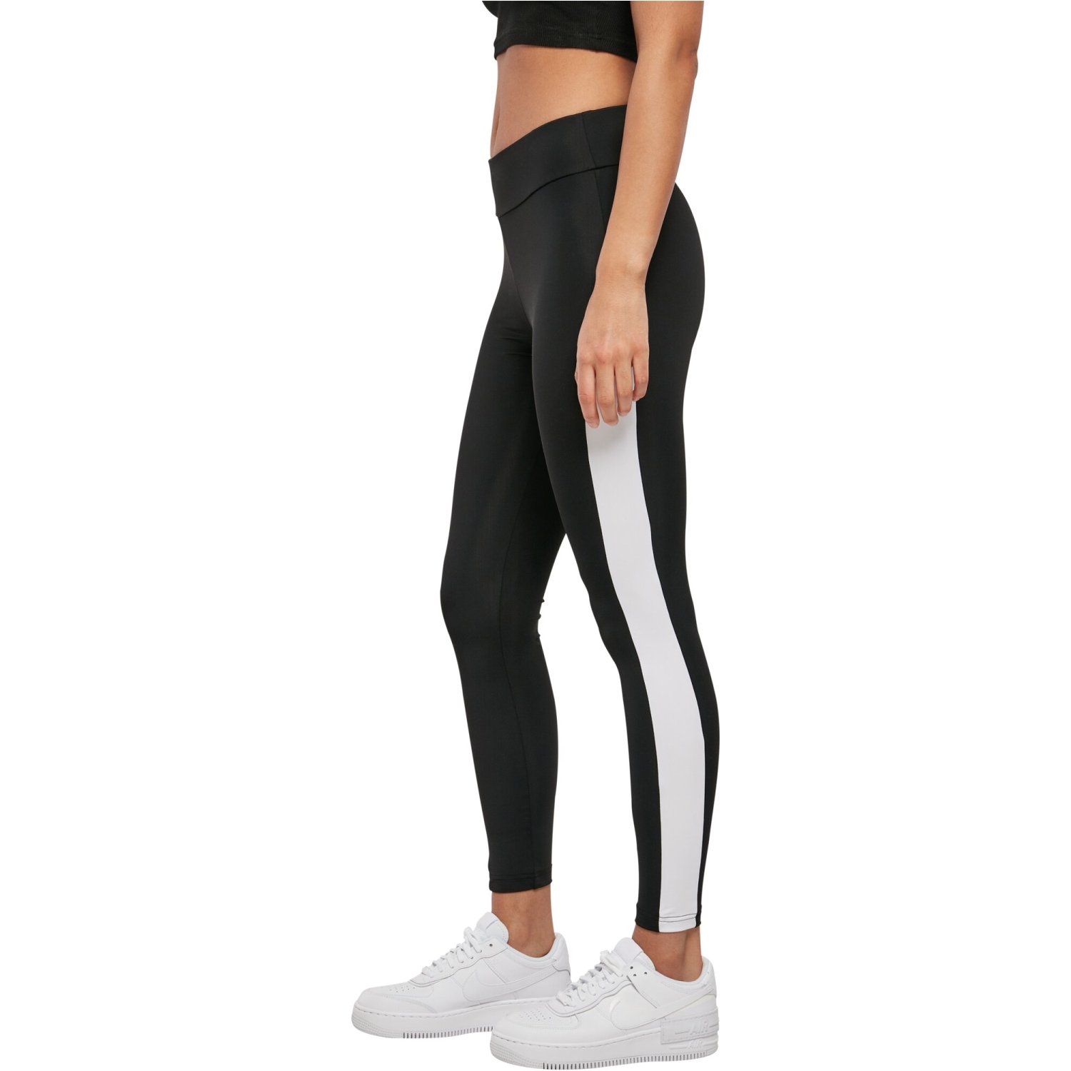 Urban Classics Ladies - Color Block High Waist Leggings
