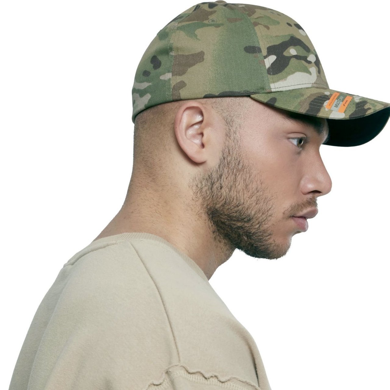 Flexfit Stretchable Multicamo Cap - wood camo