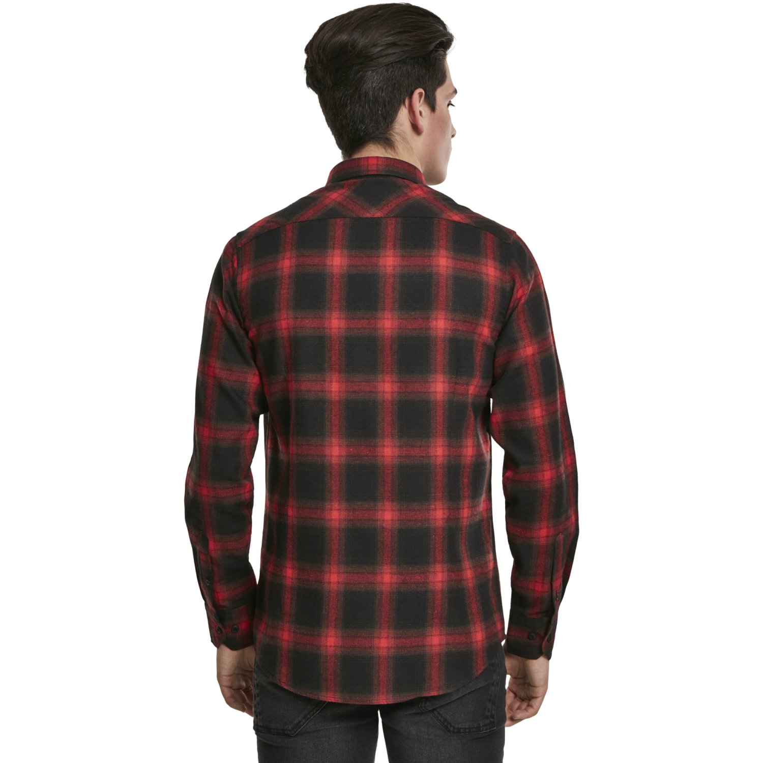 Urban Classics - FLANELL Karo Holzfäller Hemd