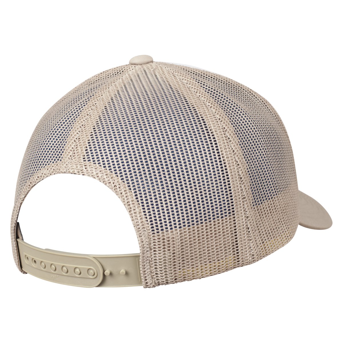 Flexfit RETRO Trucker Snapback Cap - khaki / blanc