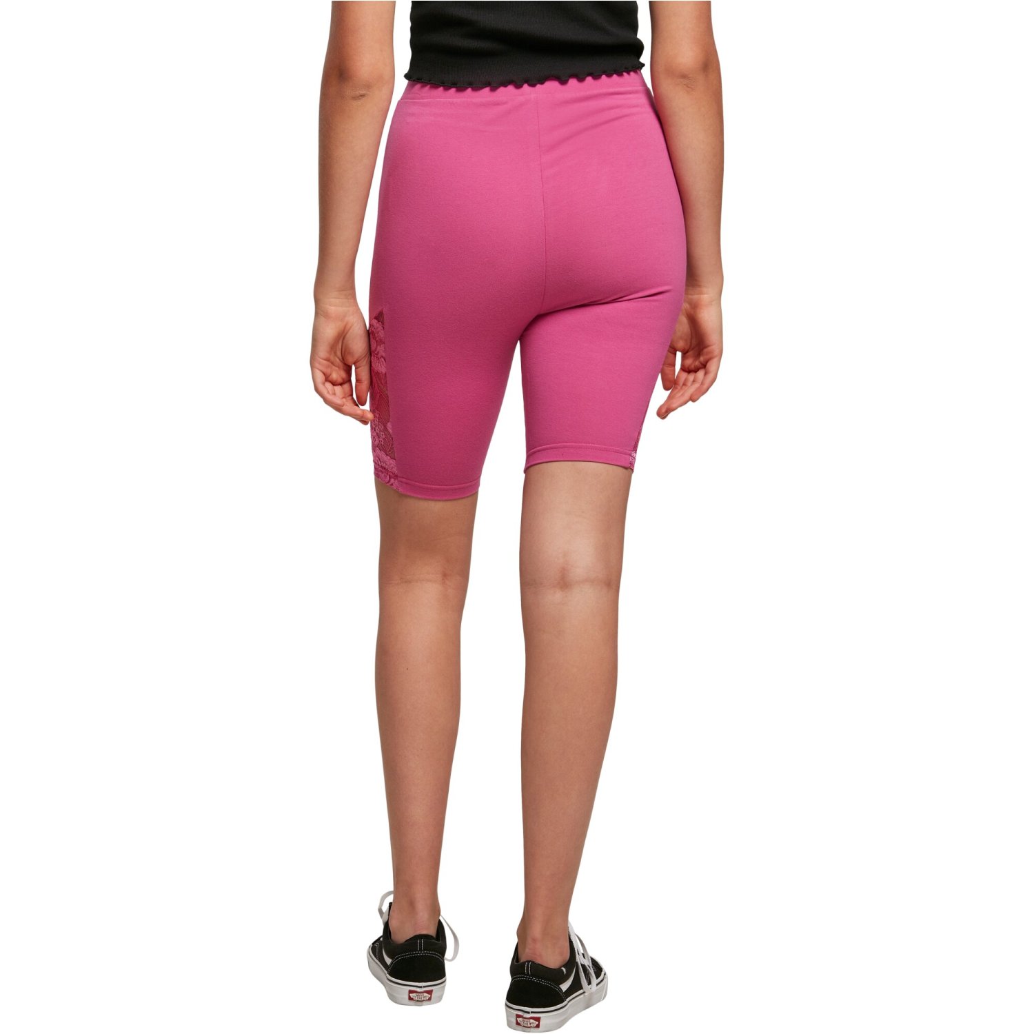 Urban Classics Ladies - CYCLE Laces Shorts brightviolet