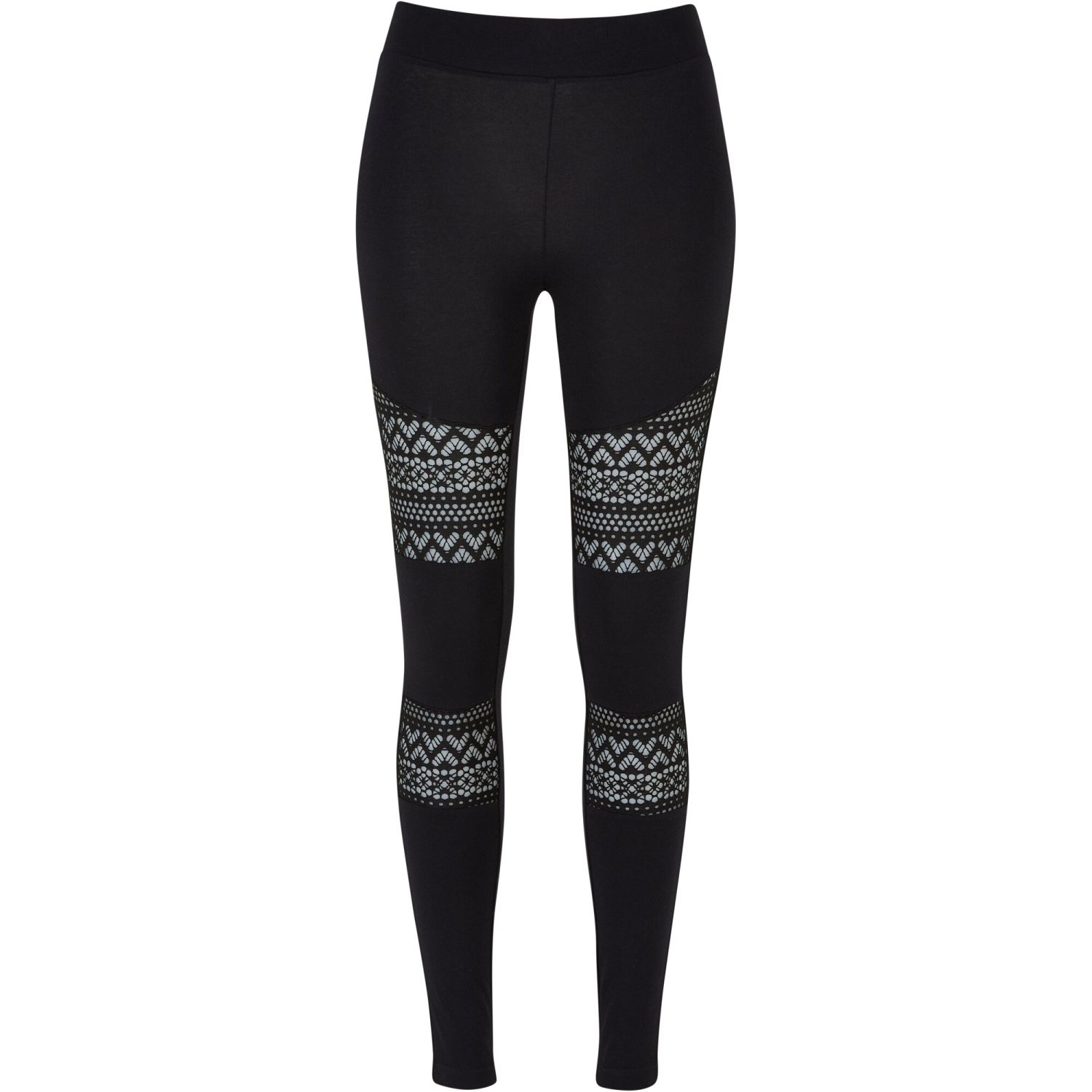 Urban Classics Ladies - Crochet Laces Strech Leggings