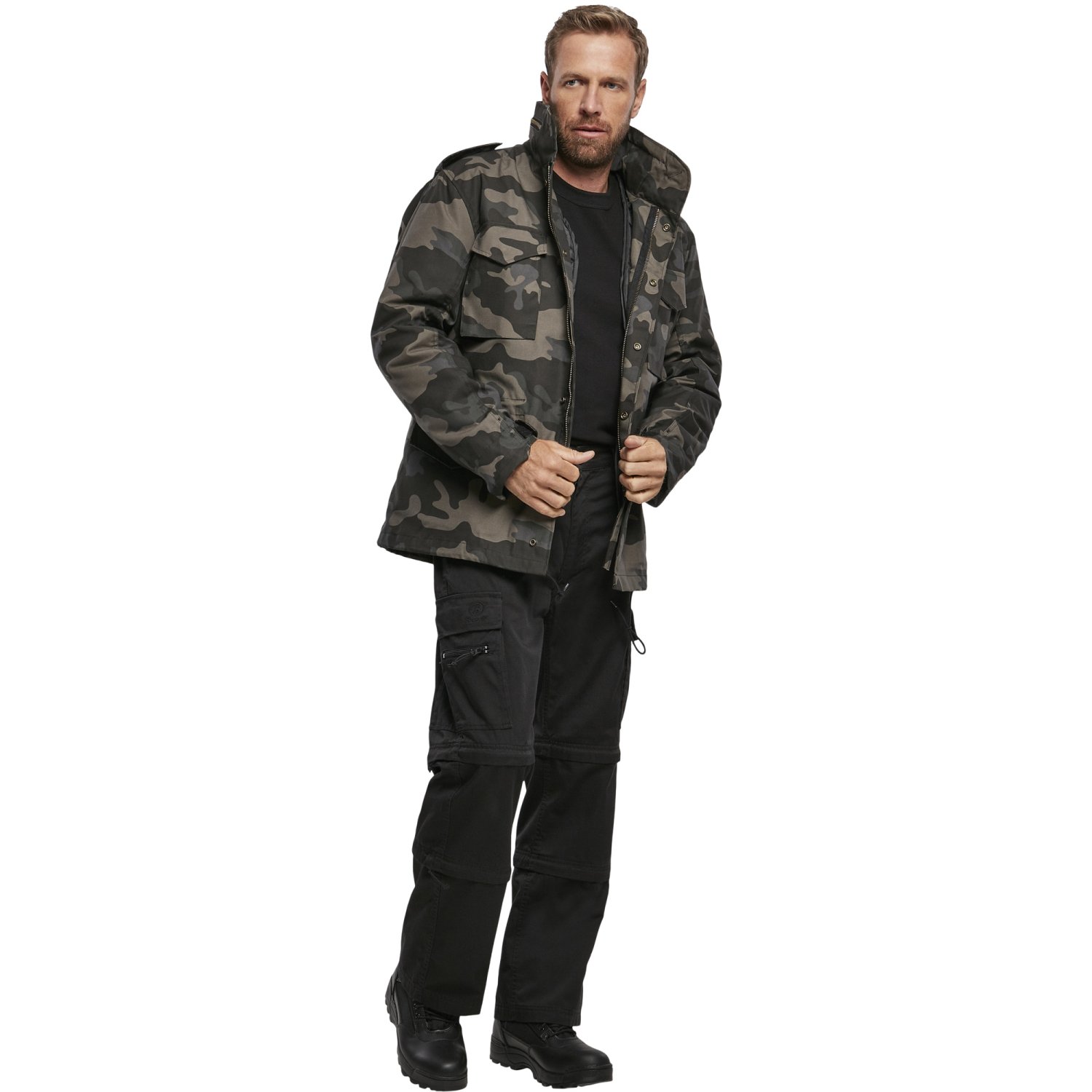 Brandit - SAVANNAH Outdoor Cargo  Removable Pantalon noir