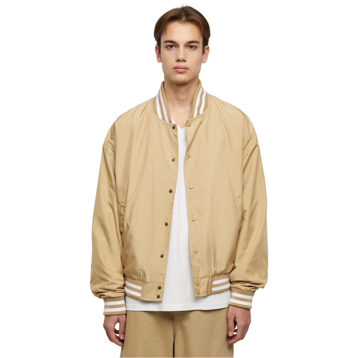 Urban Classics - Oversize Light College Veste beige