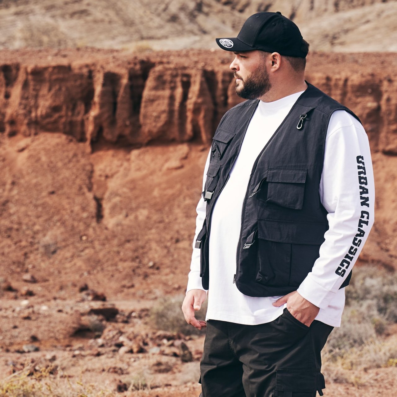 Urban Classics - TACTICAL Vest black