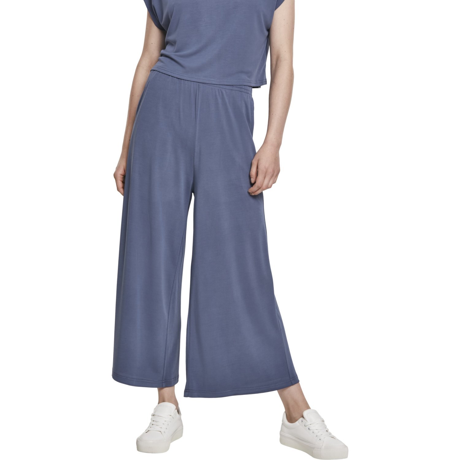 Urban Classics Ladies - Pantalon Modal Culotte vintage