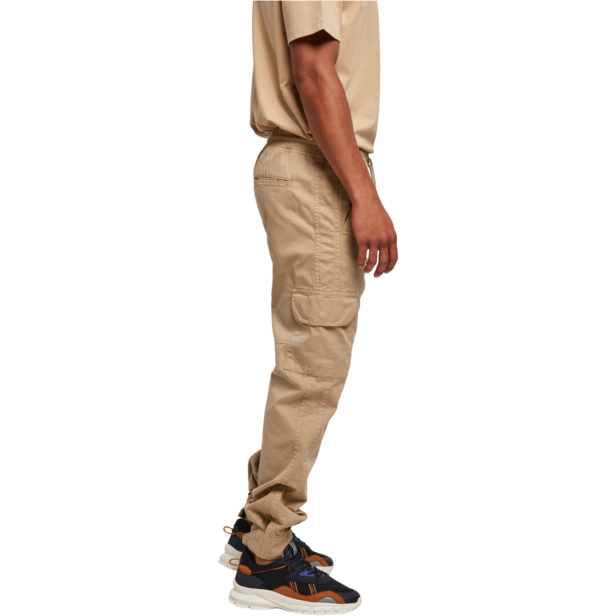 Urban Classics - Military Jogger Cargo Sweatpants beige