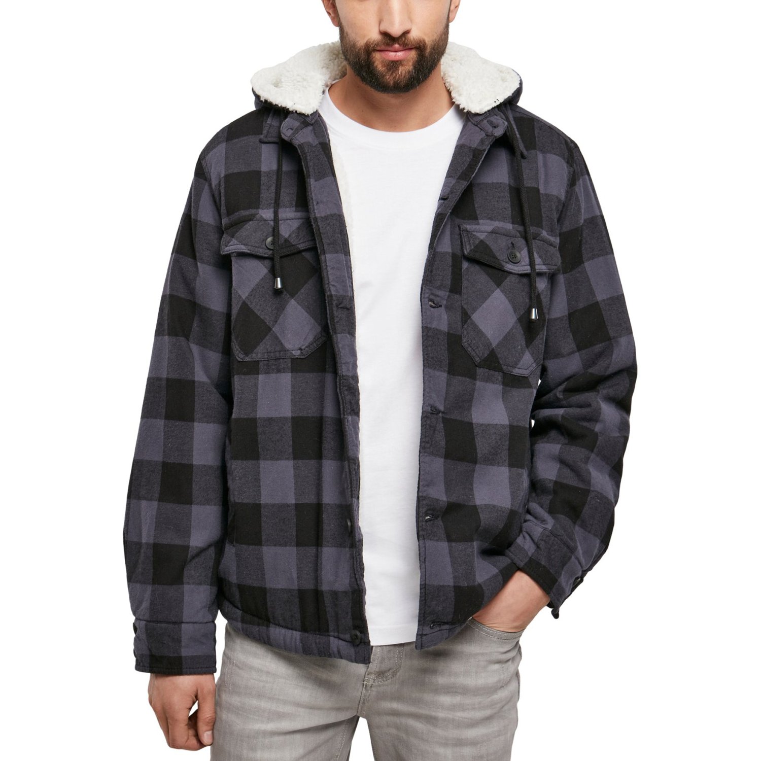 Brandit - Hooded Lined Lumberjack Jacket