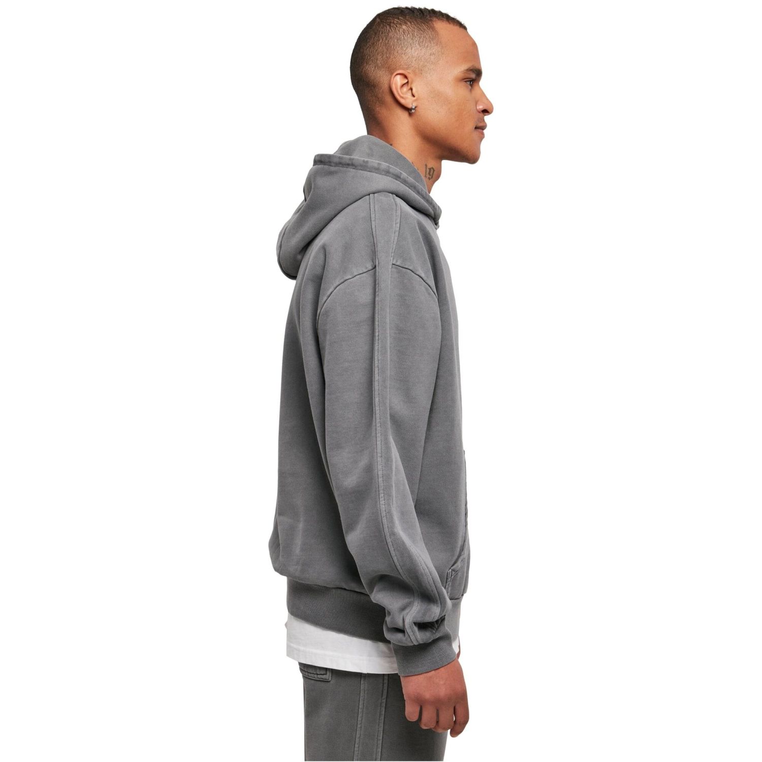 Urban Classics - Heavy Garment Dye Oversize Hoody shadow
