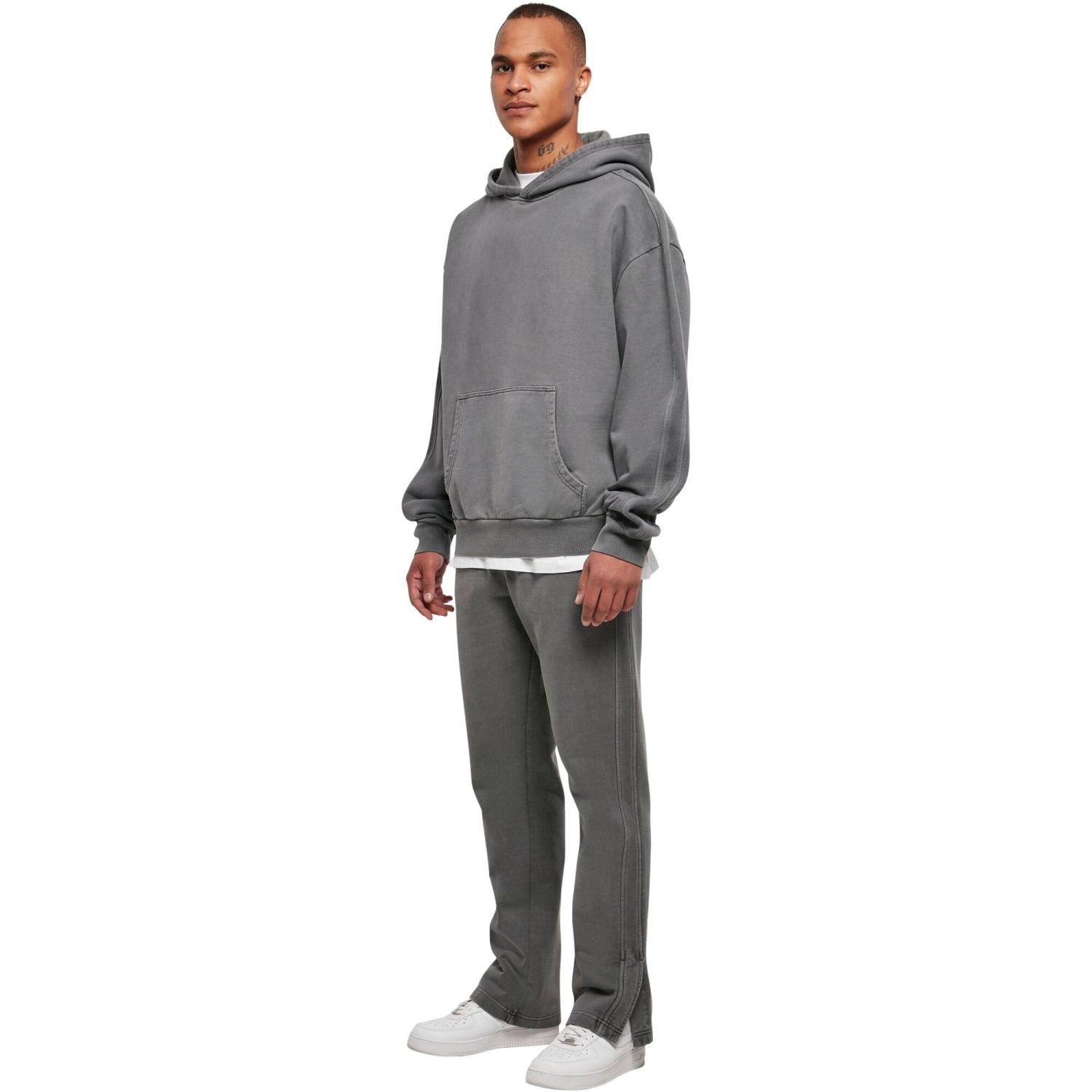 Urban Classics - Heavy Garment Dye Oversize Hoody shadow