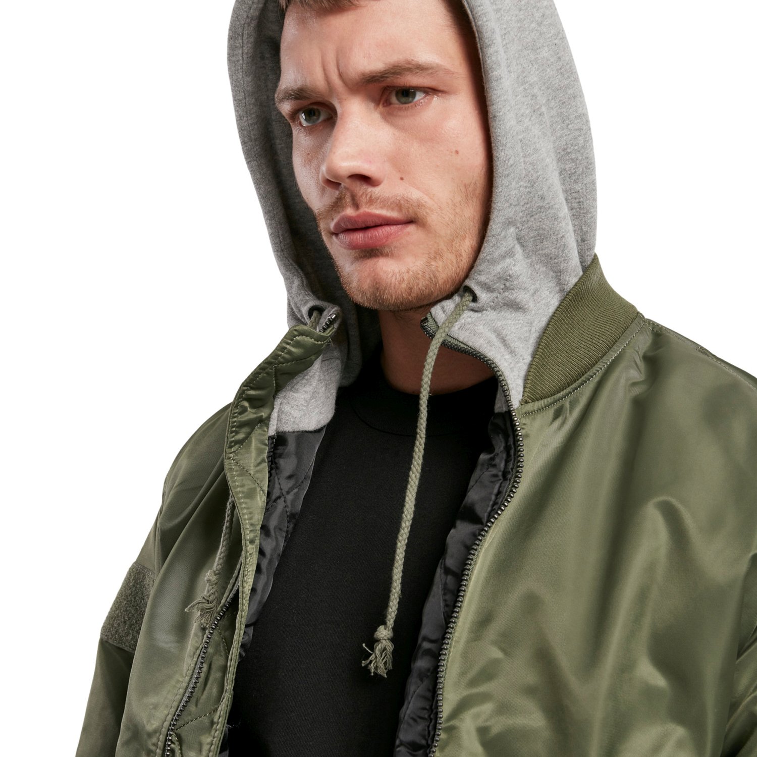 Brandit - MA1 BOMBER Hooded Veste olive