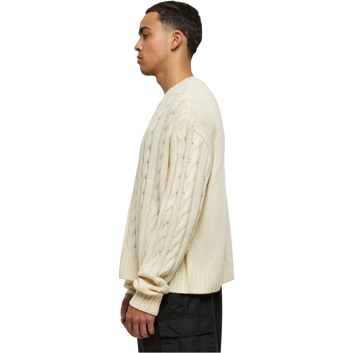 Urban Classics - Boxy Pull tricoté Sweater sand