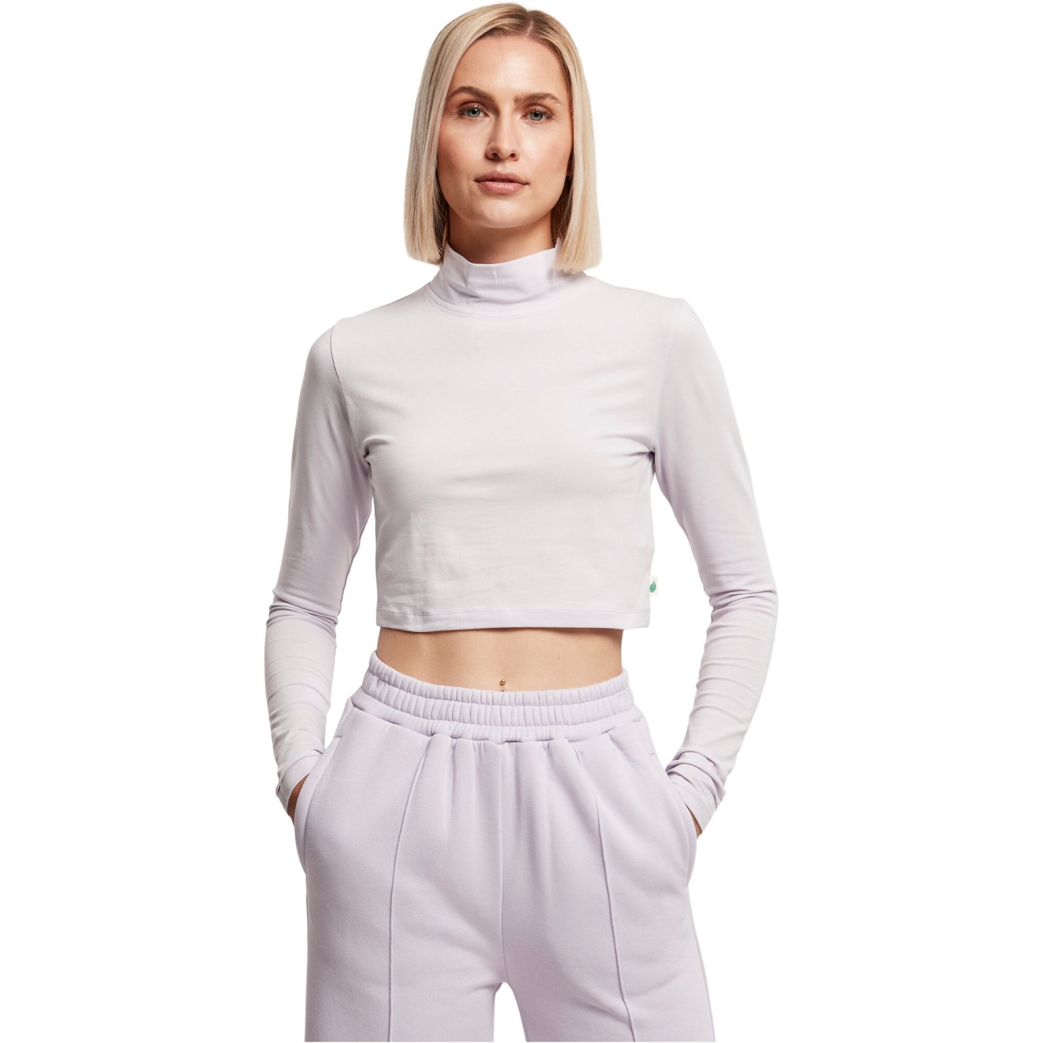 Urban Classics Ladies - Organic Turtleneck Longsleeve