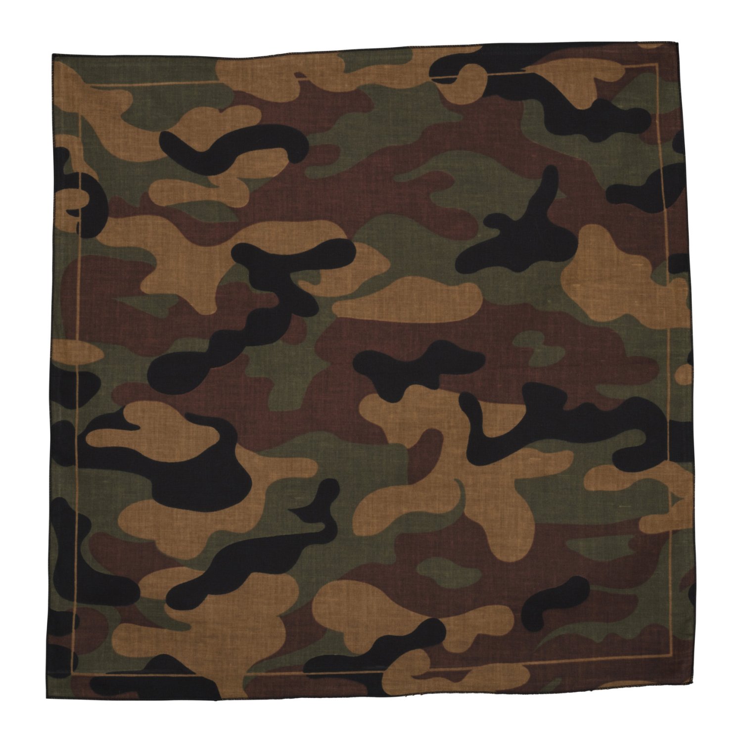 Urban Classics Bandana Neck Scarf Face Head Mask wood camo