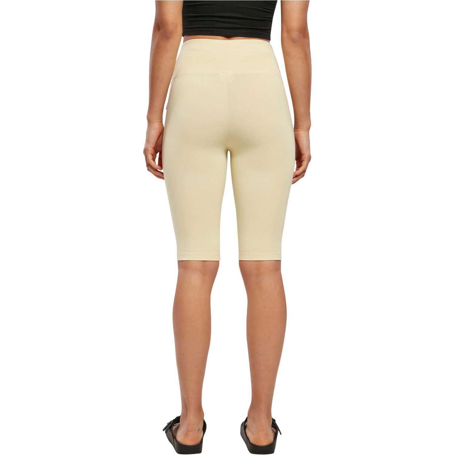 Urban Classics Ladies - Stretch Jersey Cycle Shorts jaune