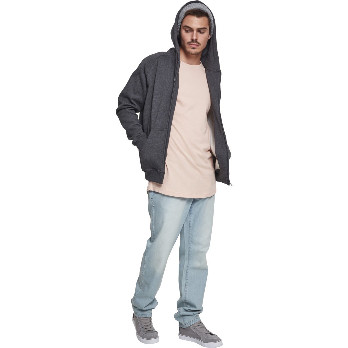 Urban Classics - Loose-Fit Sweat Zip Hoody