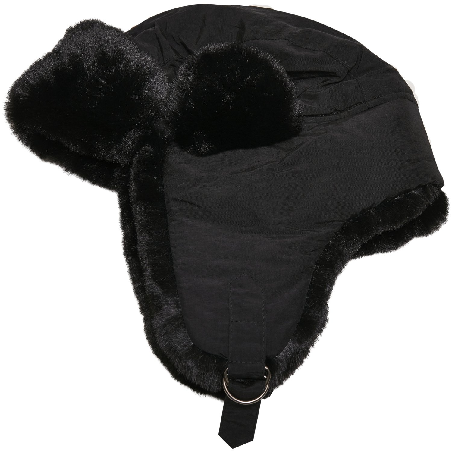 Urban Classics - Nylon TRAPPER Dog Ear Winter Hat black